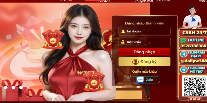 Đăng nhập W388